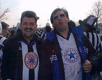 Some drunken prat, with a really nice blerk from Hong Kong