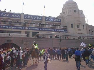 The twin towers ,well the one that Shearerwill be blowing up.