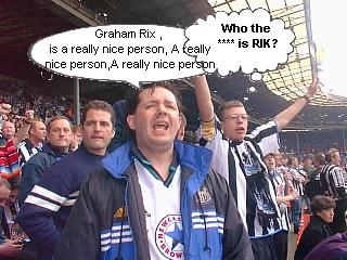 The fans praised each others coaching staff.