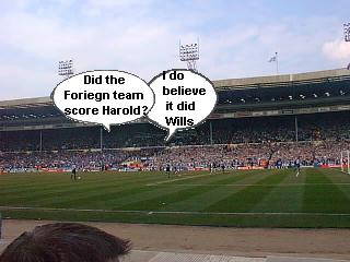 The game commenced, and....they scored