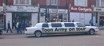 Toon Army on tour