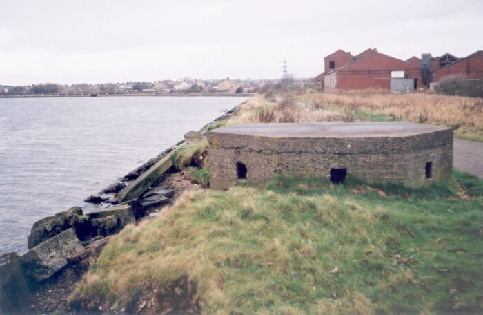 Barrow Dock pill-box type F/W24.