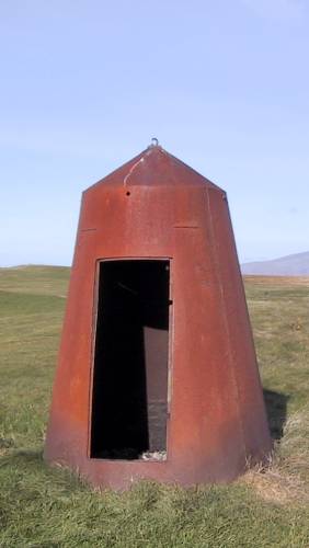 Barrow's version of a Consol fire-watchers shelter.