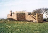 General view of control bunker.