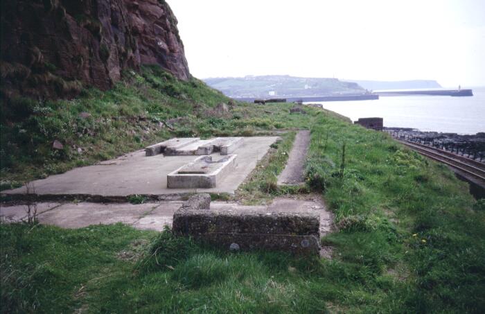 Remains of the generator plant.