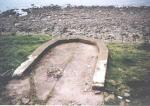 The north searchlight emplacement remains.