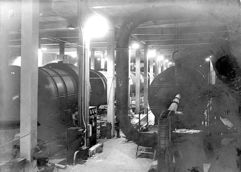 Inside the kiln, 17th July 1941.