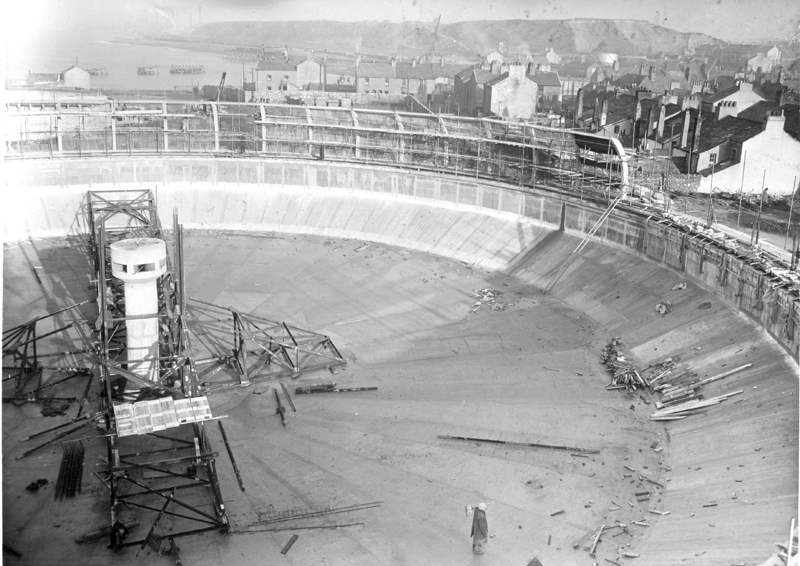 Settling tank 'A', 16th November 1940.