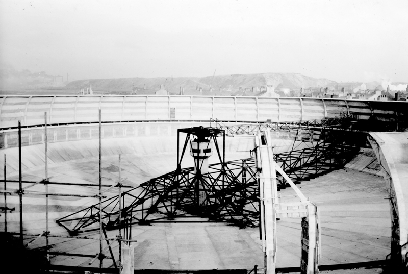 Settling tank 'A', 21st January 1941.