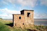 Quadrant tower from landward-side.