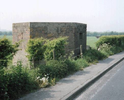 Typical brick-built type 22 pill-box