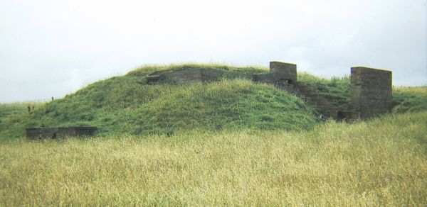 General view of control bunker.