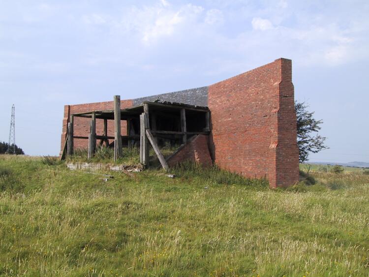 General aspect of the rifle-range looking NW.