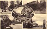 1950's postcard of Workington