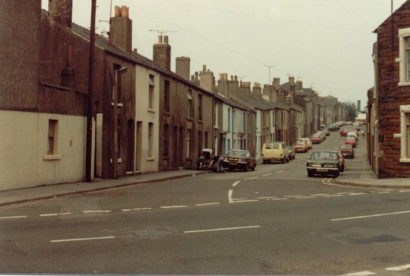 Peter Street 1970's, 
photographed by Eric Bell.