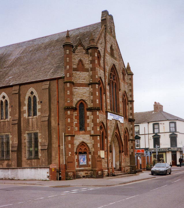 Looking from Thompson Street to Pow Street.