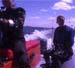 Riding on boat
