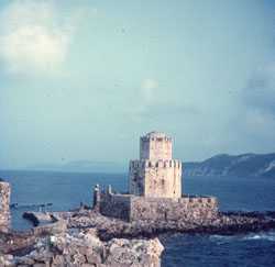 Methoni Frankish castle