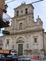 Facade of the Duomo in Chiaramonte Gulfi