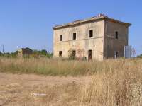 Abandoned station at Vendicari