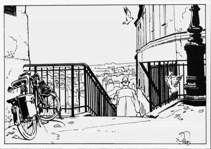'Les Ripoux' postcard 'Les Ripoux' postcard