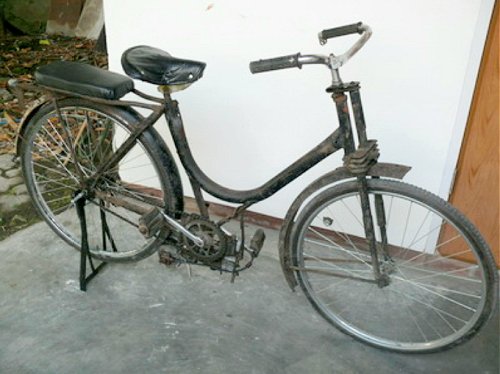 First Installation on Solex Frame First Installation on Solex Frame