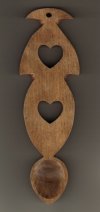 Dragon and Heart Lovespoon Design #275