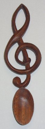 Treble Clef Lovespoon Design 21062