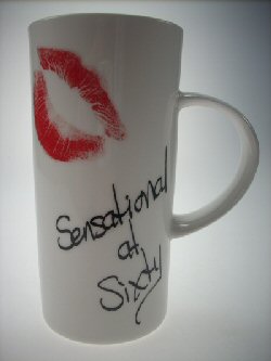 Sensational at 60 Lips Mug
