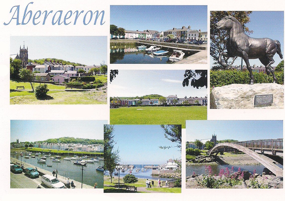 Aberaeron Post Card CC216 