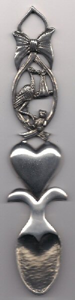 Pewter Lovespoon LS117