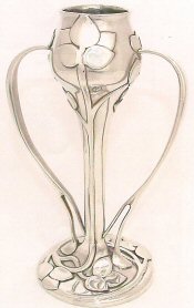 Pewter Tulip Vase