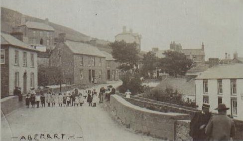 Aberarth Main Road in 1914