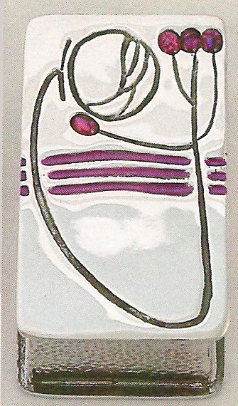 Pewter Box designed by Charles Rennie Mackintosh - B5