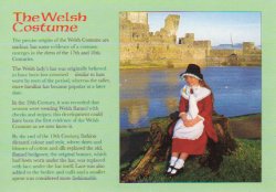 The Welsh Costume Post Card #CC26