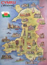 Cymru - Wales Post Card #CC55