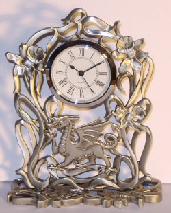 Dragon & Daffodil Clock