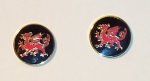 Welsh Dragon Cuff links