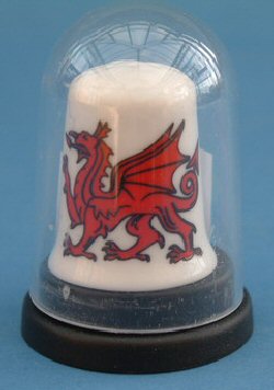 Welsh Red Dragon Thimble