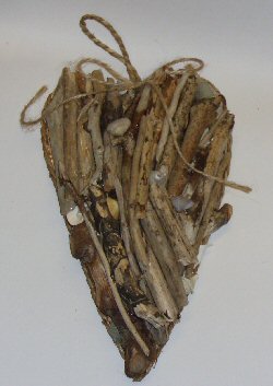 Driftwood Heart
