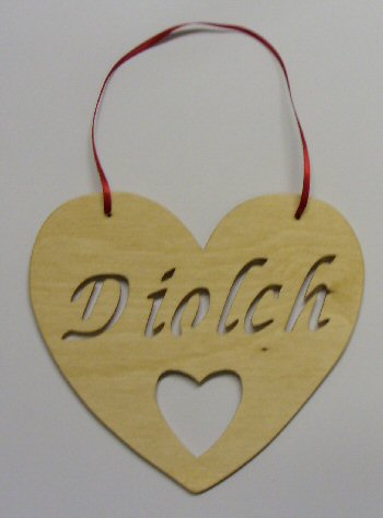 Diolch Heart