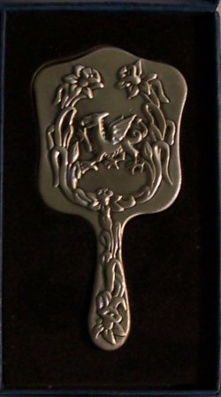 Miniature Hand Mirror - Back