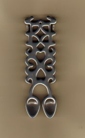 Pewter Lovespoon #596.