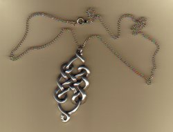 Pewter Pendant design #599