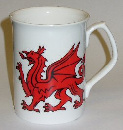Welsh Red Dragon Mug