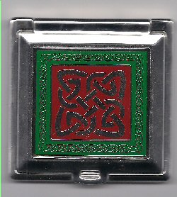 Red & Green Square Compact