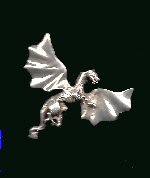 Flying Dragon Brooch