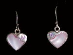 Pink Heart Earrings