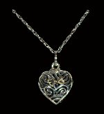 Filigree Heart Pendant