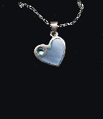 Blue Heart Pendant